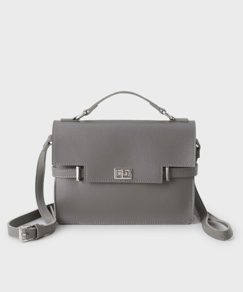 THE SHOP TK （ザ ショップ ティーケー ）の「2WAYミニショルダーバッグ【軽量】（ショルダーバッグ・メンズ・チャコールグレー/ブラック・00）」の2枚目の写真