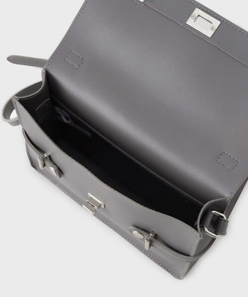 THE SHOP TK （ザ ショップ ティーケー ）の「2WAYミニショルダーバッグ【軽量】（ショルダーバッグ・メンズ・チャコールグレー/ブラック・00）」の10枚目の写真