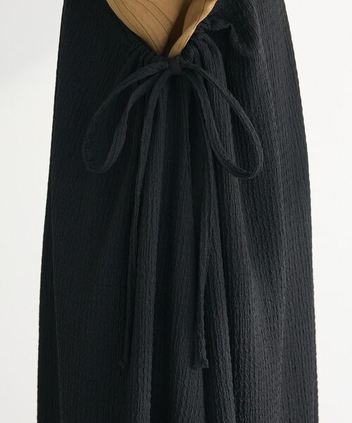 Green　Parks（グリーンパークス）の「表面感脇リボンキャミワンピース（ワンピース・レディース・レッド/グリーン系その他3/ブラック/グレー・FREE）」の14枚目の写真