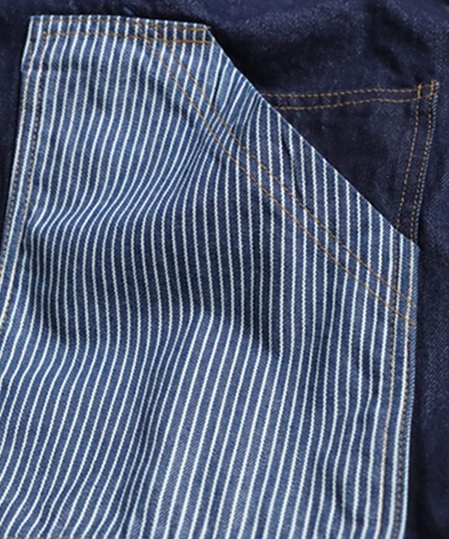 antiqua（アンティカ）の「ボタンレスデニムジャケット（デニムジャケット・レディース・インディゴブルー・ONESIZE）」の21枚目の写真