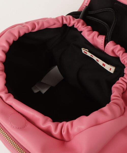 MARNI(マルニ)の「キッズ バックパック MARNI KID(バックパック/リュック・キッズ・ピンク/ブラック・UNI)」の5枚目の写真