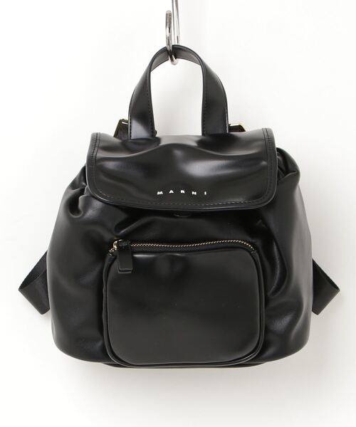 MARNI(マルニ)の「キッズ バックパック MARNI KID(バックパック/リュック・キッズ・ピンク/ブラック・UNI)」の6枚目の写真