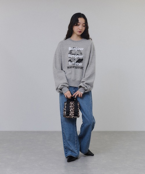 GANNI（ガニー）の「GANNI 別注 Recycled tech Mini Tote（ショルダーバッグ・レディース・ネイビー/ベージュ系その他・FREE）」の21枚目の写真