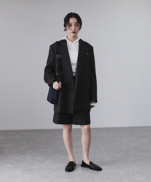 GANNI（ガニー）の「GANNI 別注 Recycled tech Mini Tote（ショルダーバッグ・レディース・ネイビー/ベージュ系その他・FREE）」の19枚目の写真