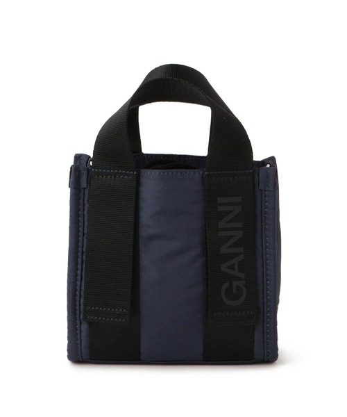GANNI 別注 Recycled tech Mini Tote（ショルダーバッグ
