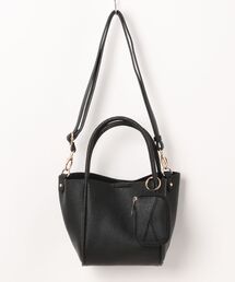 maison vert（メゾンヴェール）の「【軽量・ミニポーチ付き】２WAYトート（トートバッグ）」