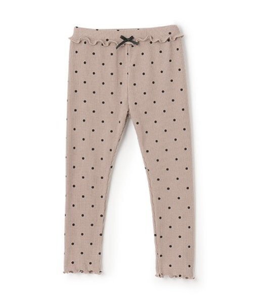 Lycee mine(リセマイン)の「メローシンプルレギンス(レギンス/スパッツ・キッズ・グレイッシュベージュ/キャメル/ミント/エンジ/マルチ/ブラック/アイボリー/トップグレー・150cm/110cm/120cm/100cm/130cm/140cm)」の15枚目の写真