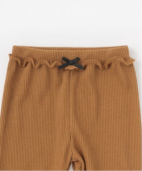 Lycee mine(リセマイン)の「メローシンプルレギンス(レギンス/スパッツ・キッズ・グレイッシュベージュ/キャメル/ミント/エンジ/マルチ/ブラック/アイボリー/トップグレー・150cm/110cm/120cm/100cm/130cm/140cm)」の17枚目の写真