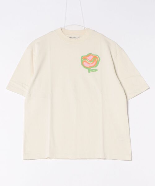 BOBO CHOSES（ボボショーズ）の「Carnation oversize T-shirt（Tシャツ/カットソー・レディース・オフホワイト・S/M/XL/L/XS）」の5枚目の写真