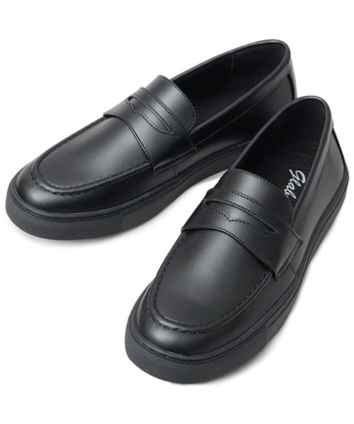 BACKYARD FAMILY（バックヤードファミリー）の「glabella COIN LOAFER SNEAKERS（ローファー・メンズ・ブラック系2/ブラック系1・25cm/26cm/27cm）」の2枚目の写真