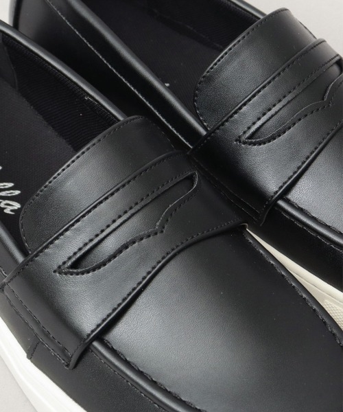 BACKYARD FAMILY（バックヤードファミリー）の「glabella COIN LOAFER SNEAKERS（ローファー・メンズ・ブラック系2/ブラック系1・25cm/26cm/27cm）」の7枚目の写真