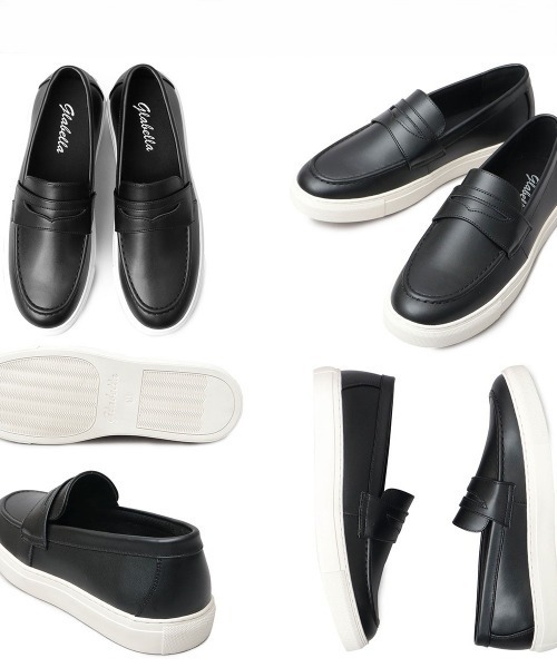 BACKYARD FAMILY（バックヤードファミリー）の「glabella COIN LOAFER SNEAKERS（ローファー・メンズ・ブラック系2/ブラック系1・25cm/26cm/27cm）」の13枚目の写真