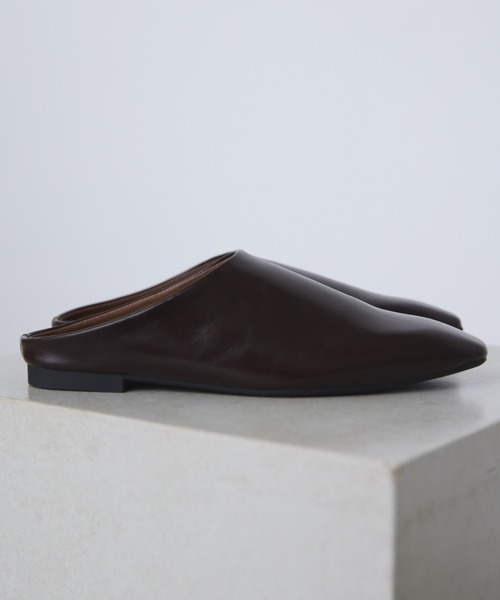 Libra Cue（リブラ キュー）の「ソフトクッションバブーシュ（スリッポン・レディース・ブラック/ブラウン・LARGE/MEDIUM）」の9枚目の写真