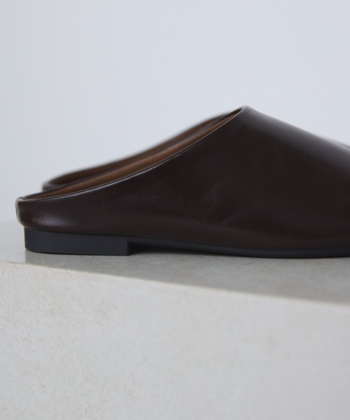 Libra Cue（リブラ キュー）の「ソフトクッションバブーシュ（スリッポン・レディース・ブラック/ブラウン・LARGE/MEDIUM）」の10枚目の写真