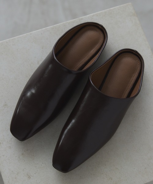 Libra Cue（リブラ キュー）の「ソフトクッションバブーシュ（スリッポン・レディース・ブラック/ブラウン・LARGE/MEDIUM）」の15枚目の写真