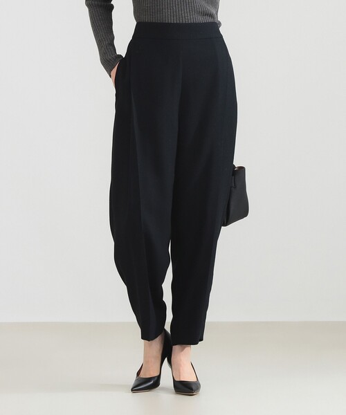 Demi-Luxe BEAMS（デミルクス ビームス）の「【1/9再値下げ】ポリエステル ウール カーヴィーパンツ（その他パンツ・レディース・ブラック/ブルー・38/36）」の10枚目の写真