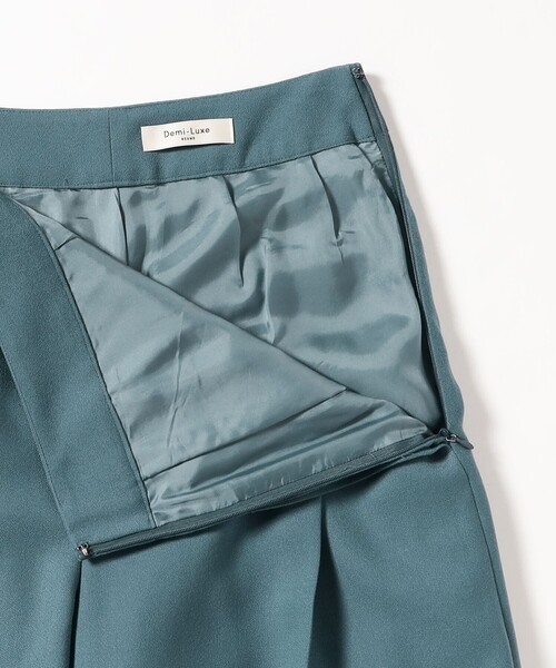 Demi-Luxe BEAMS（デミルクス ビームス）の「【1/9再値下げ】ポリエステル ウール カーヴィーパンツ（その他パンツ・レディース・ブラック/ブルー・38/36）」の13枚目の写真