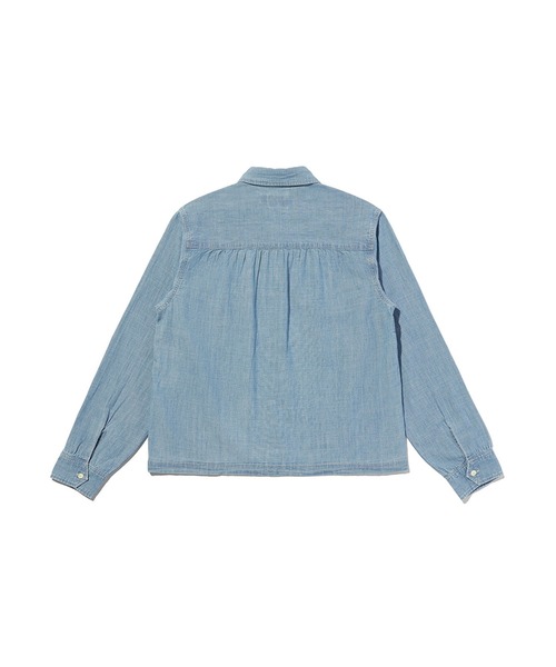 Levi's(リーバイス)の「Levi's/リーバイス BLUETAB(TM) コーラルシャツ(シャツ/ブラウス・レディース・インディゴブルー・XS/S/M)」の4枚目の写真