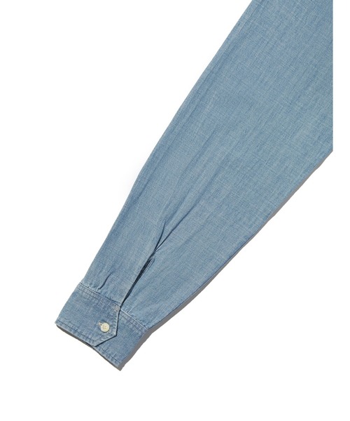 Levi's(リーバイス)の「Levi's/リーバイス BLUETAB(TM) コーラルシャツ(シャツ/ブラウス・レディース・インディゴブルー・XS/S/M)」の6枚目の写真