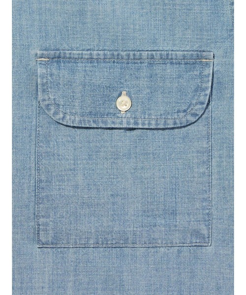 Levi's(リーバイス)の「Levi's/リーバイス BLUETAB(TM) コーラルシャツ(シャツ/ブラウス・レディース・インディゴブルー・XS/S/M)」の8枚目の写真