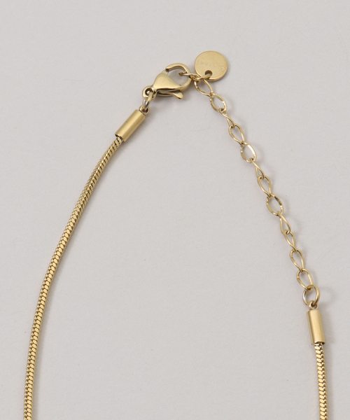 B.C STOCK(ベーセーストック)の「ドロップモチーフネックレス(ネックレス・レディース・ゴールド・FREE)」の3枚目の写真