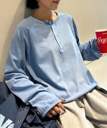 CIAOPANIC TYPY | 【UNISEX】ピグメントヘンリーロンTEE(Tシャツ/カットソー)