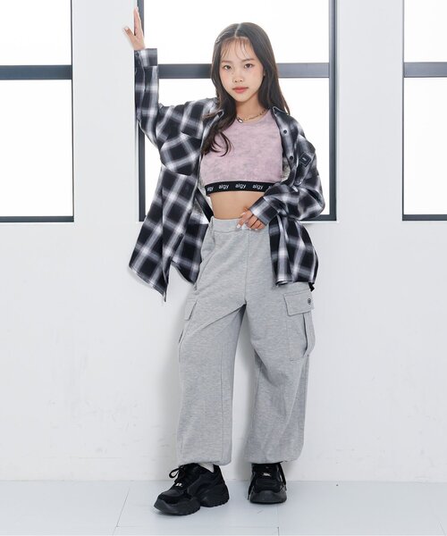 BIGチェックシャツ（シャツ/ブラウス）｜algy（アルジー）の