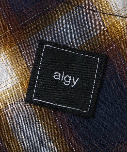 algy（アルジー）の「BIGチェックシャツ（シャツ/ブラウス・キッズ・ブラック/イエロー・SMALL/X-SMALL/XX-SMALL/MEDIUM）」の16枚目の写真