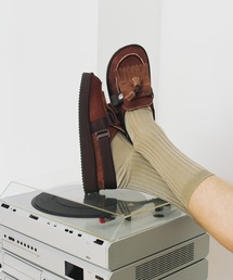SHAKA MOC MULE TASSEL COWHAIR モック ミュール タッセル カウヘア