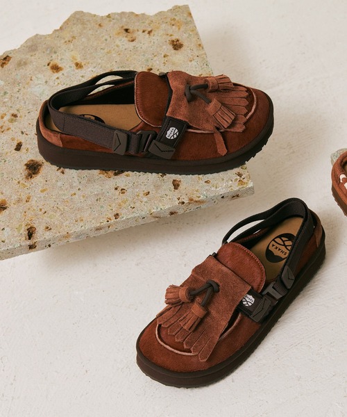 SHAKA(シャカ)の「SHAKA MOC MULE TASSEL COWHAIR モック ミュール タッセル カウヘア(サンダル・レディース・ブラウン系/ブラウン系その他/ブラック/ブラウン系その他3/ブラック系その他/ブラウン系その他2・25/24/23)」の20枚目の写真