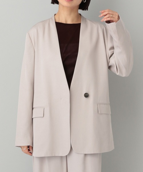 セルビスノーカラージャケット（ノーカラージャケット）｜A part