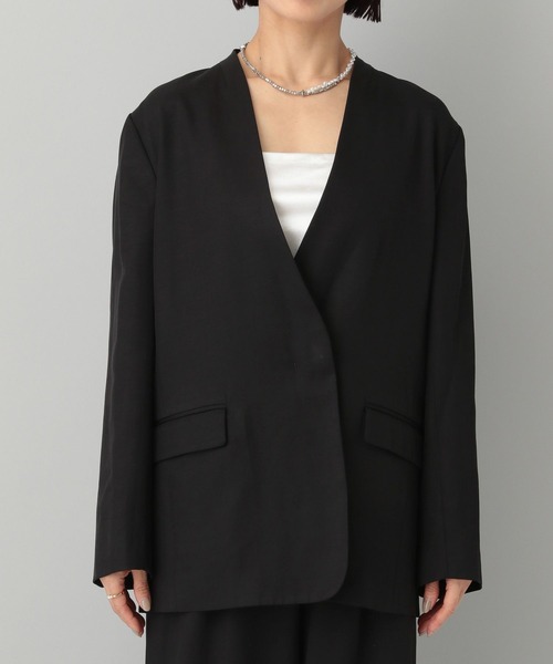 セルビスノーカラージャケット（ノーカラージャケット）｜A part