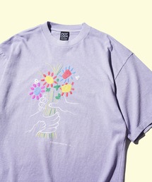 C.E.L.STORE | NOT OEM / ノットオーイーエム FLOWER TEE ピカソ ブーケ フラワー 発砲プリント Tシャツ(Tシャツ/カットソー)