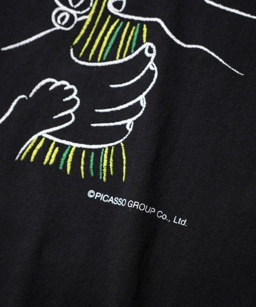 C.E.L.STORE（セルストア）の「NOT OEM / ノットオーイーエム FLOWER TEE ピカソ ブーケ フラワー 発砲プリント Tシャツ（Tシャツ/カットソー・メンズ・ブラック/ホワイト/パープル・SMALL/MEDIUM/LARGE/X-LARGE）」の20枚目の写真