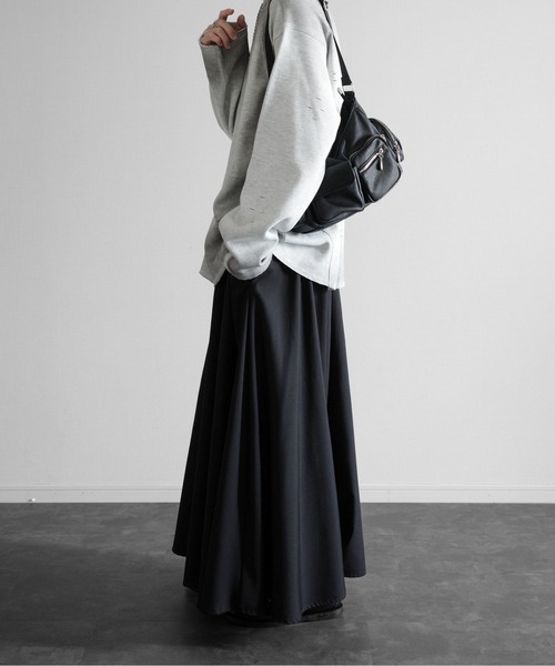 KUUUPY（クーピー）の「Distressed Thermal Heavyweight Long Sleeve Tee - ダメージサーマルヘビーウェイトロンT（Tシャツ/カットソー・メンズ・グレー/ブラック・LARGE/MEDIUM/SMALL）」の14枚目の写真