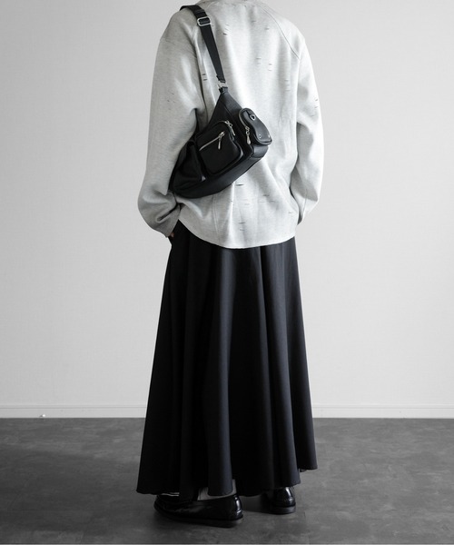 KUUUPY（クーピー）の「Distressed Thermal Heavyweight Long Sleeve Tee - ダメージサーマルヘビーウェイトロンT（Tシャツ/カットソー・メンズ・グレー/ブラック・LARGE/MEDIUM/SMALL）」の15枚目の写真