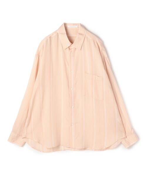 GALERIE VIE(ギャルリー ヴィー)の「セルロースシルクブロード メンズライクシャツ(シャツ/ブラウス・レディース・ピンク系その他/ホワイト系その他/ブルー系その他・FREE)」の3枚目の写真