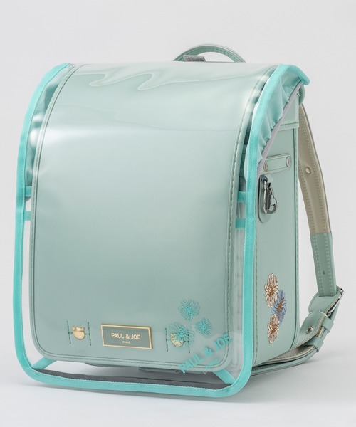 PAUL&JOE（ポールアンドジョー）の「PAUL & JOE(ポール & ジョー)クリザンテームワンポイントクリアランドセルカバー（ランドセル・メンズ・ピンク/ホワイト/パープル/ミント・ONE SIZE）」の11枚目の写真