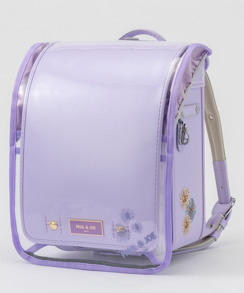 PAUL&JOE（ポールアンドジョー）の「PAUL & JOE(ポール & ジョー)クリザンテームワンポイントクリアランドセルカバー（ランドセル・メンズ・ピンク/ホワイト/パープル/ミント・ONE SIZE）」の13枚目の写真