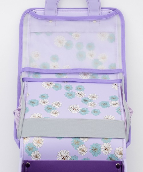 PAUL&JOE（ポールアンドジョー）の「PAUL & JOE(ポール & ジョー)クリザンテームワンポイントクリアランドセルカバー（ランドセル・メンズ・ピンク/ホワイト/パープル/ミント・ONE SIZE）」の7枚目の写真