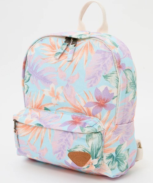 BILLABONG(ビラボン)の「BILLABONG レディース MINI MAMA BPK バックパック/リュック 【2025年春夏モデル】/ビラボン総柄バックパック・リュック(バックパック/リュック・レディース・ホワイト/ブルー・FREE)」の1枚目の写真