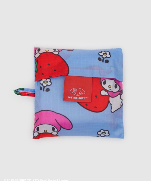 BAGGU(バグー)の「STANDARD BAGGU 599.My Melody Strawberry(エコバッグ/サブバッグ・レディース・パープル・FREE)」の3枚目の写真