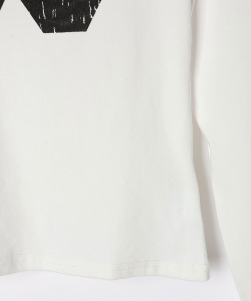 3.3 Field Trip (3.3フィールドトリップ)の「3.3 Field Trip/オフショルナンバー長袖T(Tシャツ/カットソー・レディース・グレー/ボルドー/ホワイト/ブラック・FREE)」の5枚目の写真