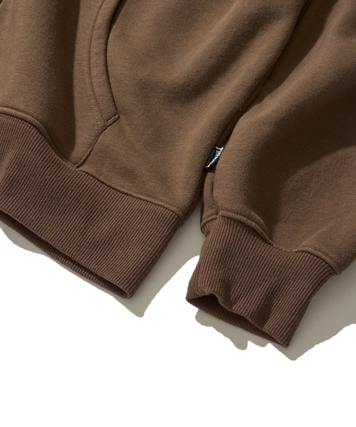 THRASHER（スラッシャー）の「【THRASHER / スラッシャー】裏起毛フェード加工 フロントロゴ刺繍 ジップアップパーカー（パーカー・メンズ・ブラック/ピンク/ブラウン・MEDIUM/LARGE/X-LARGE）」の14枚目の写真