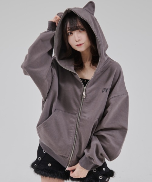 AGEM/9 エージェムナイン　加工エンジェルパーカー　（o.k） A'gem 9（エージェムナイン）の「A'GEM/9 × .kom 『A'GEM/9/エー