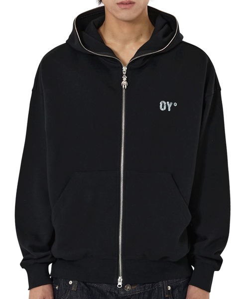 OY パーカー  ピロリ OY/オーワイ』FADED DOLLY MASK HOODIE ZIP UP/オードリーマスク