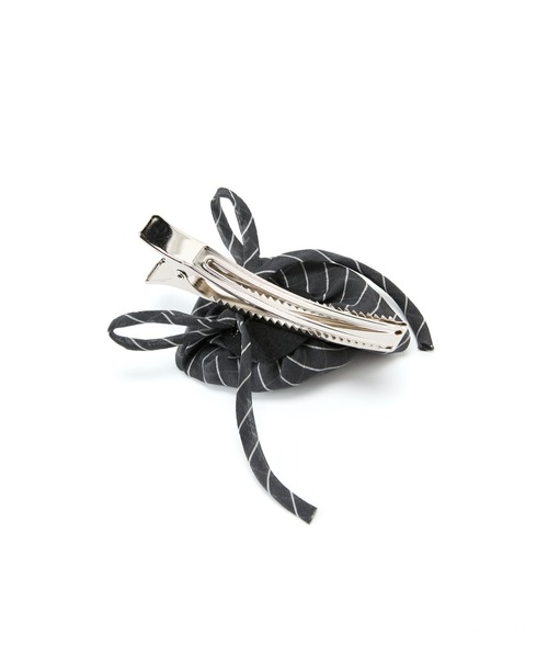 Casselini（キャセリーニ）の「Casselini(キャセリーニ)ストライプローズクリップ（バレッタ/ヘアクリップ・レディース・ホワイト/ブラック/ブルー・FREE）」の10枚目の写真