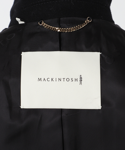 Mackintosh（マッキントッシュ）の「《追加》《別注》【MACKINTOSH】NEW HUMBIE DOUBLE MB EX：コート（ステンカラーコート・レディース・ネイビー/ブラック/ブラウン・4/6/8/10）」の18枚目の写真