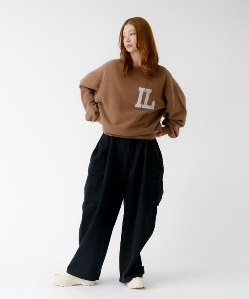 Johnbull(ジョンブル)の「【JOHNBULL/ジョンブル】MIL サロペット/サロペット/オーバーサイズ【WEB限定】(サロペット/オーバーオール・レディース・カーキ/ブラック・フリー)」の14枚目の写真