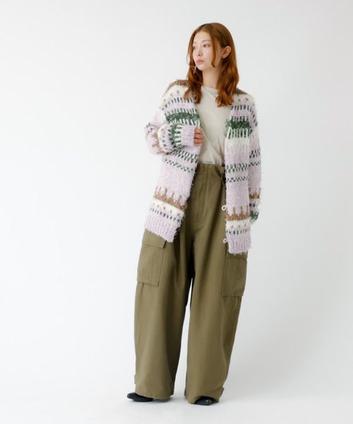 Johnbull(ジョンブル)の「【JOHNBULL/ジョンブル】MIL サロペット/サロペット/オーバーサイズ【WEB限定】(サロペット/オーバーオール・レディース・カーキ/ブラック・フリー)」の18枚目の写真